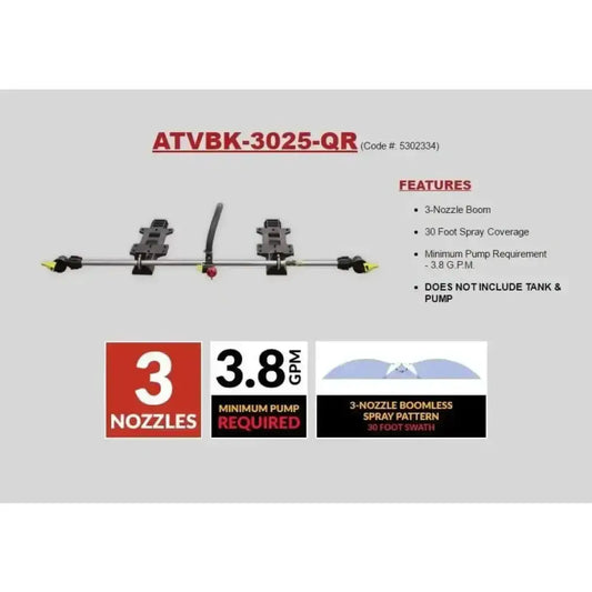 Fimco Spray Boom Kit – ATVBK3025 - QR (Quick Release)Vehicle Parts & Accessories:ATV, Side - by - Side & UTV Parts & Accessories:Body & Frame:Body Parts, Doors & Fenders:FendersMud Hawgz Uk