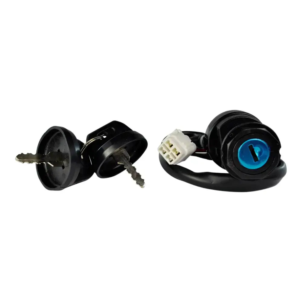 Ignition Key Switch for Yamaha YFM400/450 Grizzly Wolverine Kodiak 2003-14 - Vehicle Parts & Accessories:ATV
