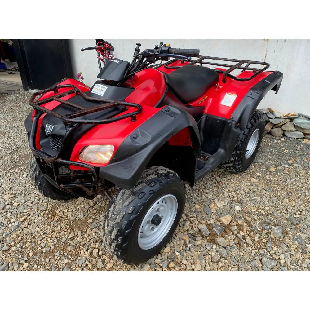 USED Suzuki Ozark 250cc 2wd Quad ATV Bike RED - Used ATV