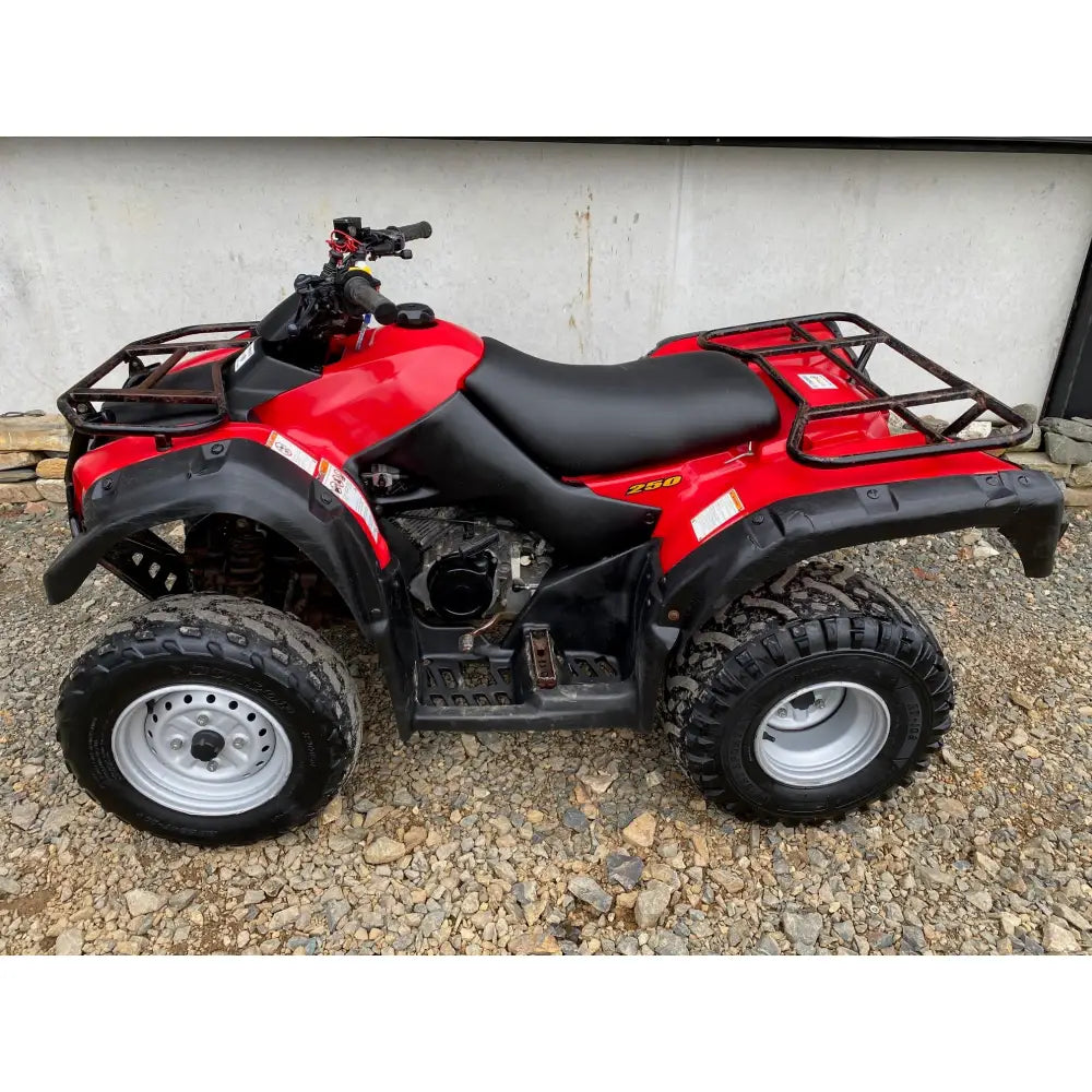 USED Suzuki Ozark 250cc 2wd Quad ATV Bike RED - Used ATV